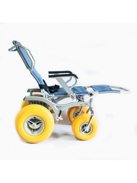 Кресло-коляска инвалидная пляжная BW-200 QUATTRO